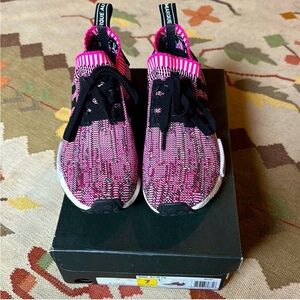Adidas NMD_R1 pink Primeknit - Women's Size 7. Excellent condition!!